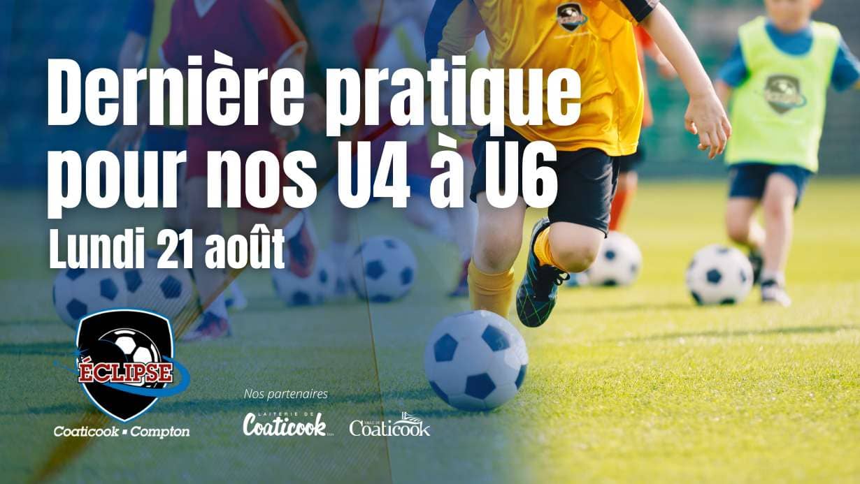 Fin de saison 2023 pour les U4 à U6